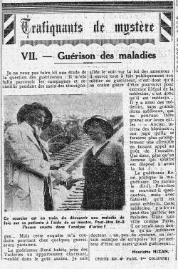 Guérison des malades (L'Humanité 11 jan 1937)#1