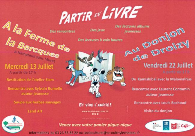 Partir en livre édition 2022