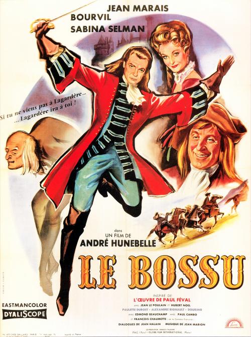 LE BOSSU - BOX OFFICE JEAN MARAIS 1960