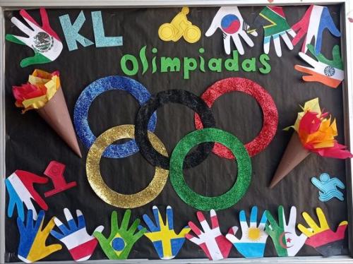 Fresque JO 2024 (idée pinterest)