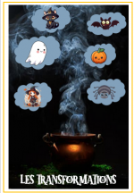 Espace à scénario le chaudron de la sorcière