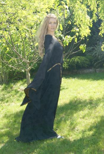 Robe noire Cersei: essayage
