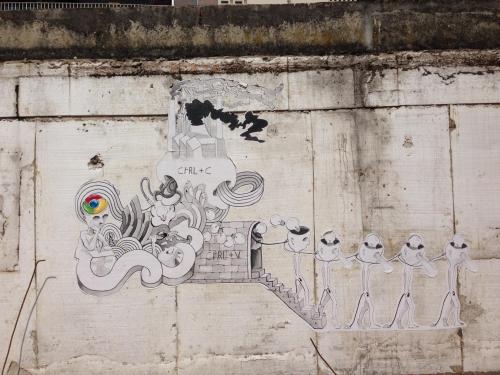 Street Chaville : quand le ru de Marivel inspire les grapheurs !