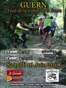 Trail de la Vallée de la Sarre - Guern - Samedi 16 juin 2018