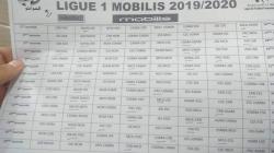 MCA Calendrier Saison 2019-2020