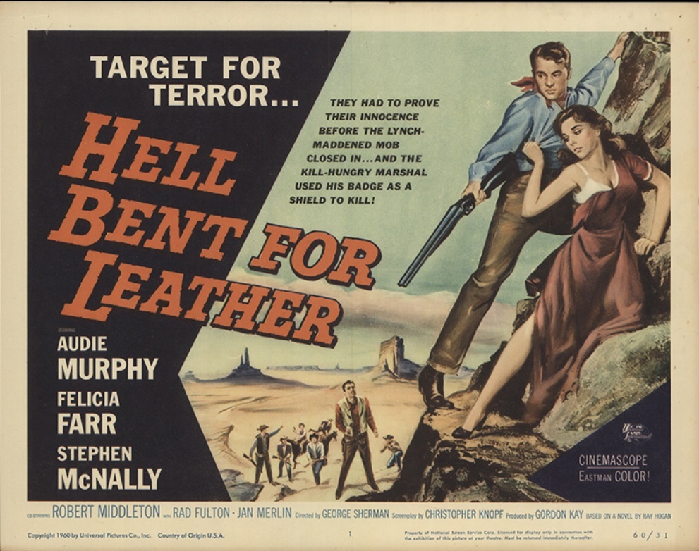 HELL BENT FOR LEATHER box office USA 1960