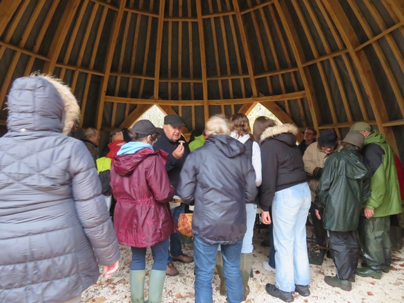 La Société Mycologique et le CSCL a organisé  une sortie découverte sur les  champignons le 16 novembre
