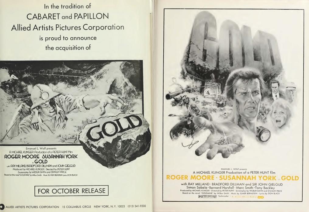 GOLD BOX OFFICE USA 1974