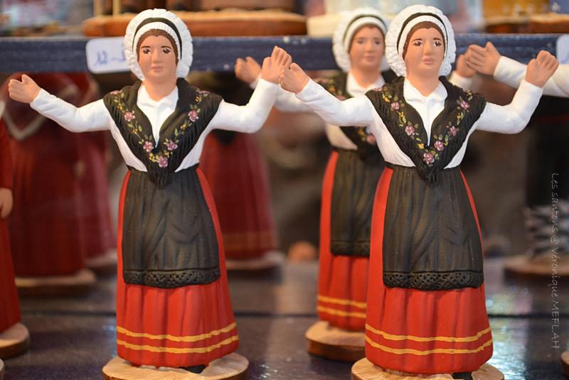 Marché de Noël : Les santons