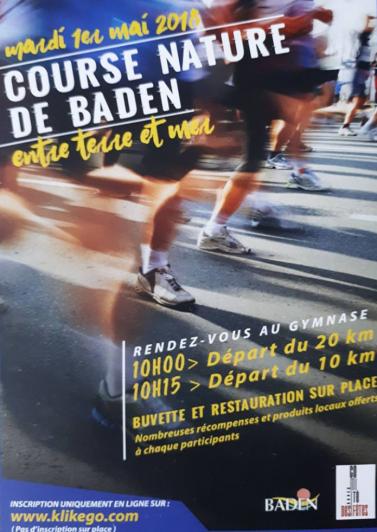 Trail & Course Nature de Baud - Mardi 1er mai 2018