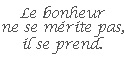 Mini SAL Le bonheur se prend