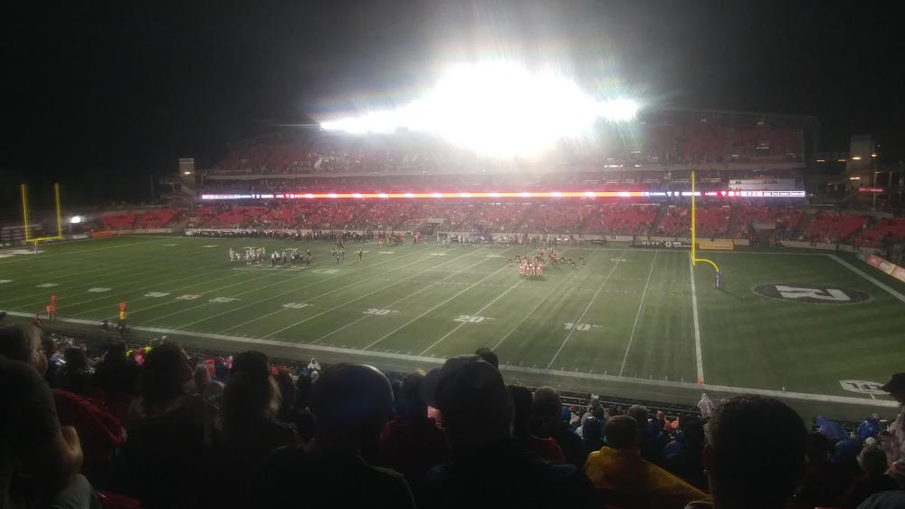 Ottawa Redblacks versus Winnipeg Blue Bombers at TD Place on June 13th 2024