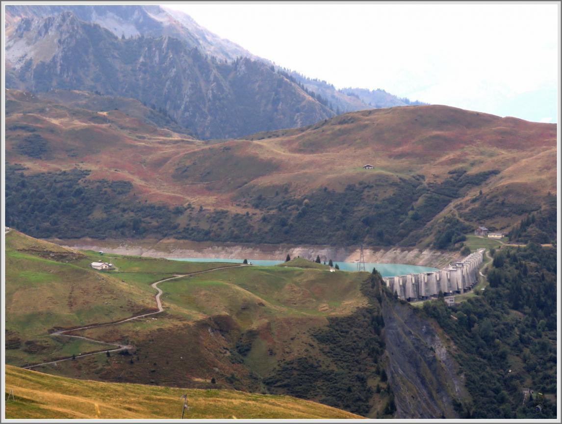  LA  DECENTE  DU  COL  DU  JOLY  