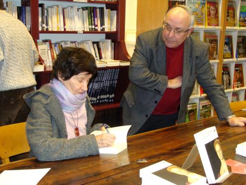 Claude Pujade-Renaud à la Bibliothèque Municipale