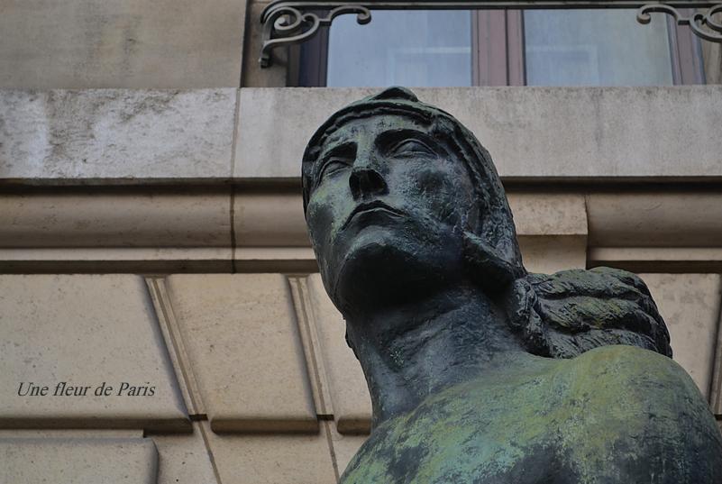 Parvis du Musée d'Orsay : "La Force de la Volonté" de Antoine Bourdelle