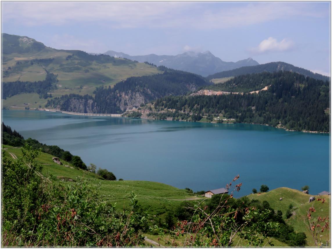 LE  BARRAGE  DE  ROSELEND  SAVOIE 