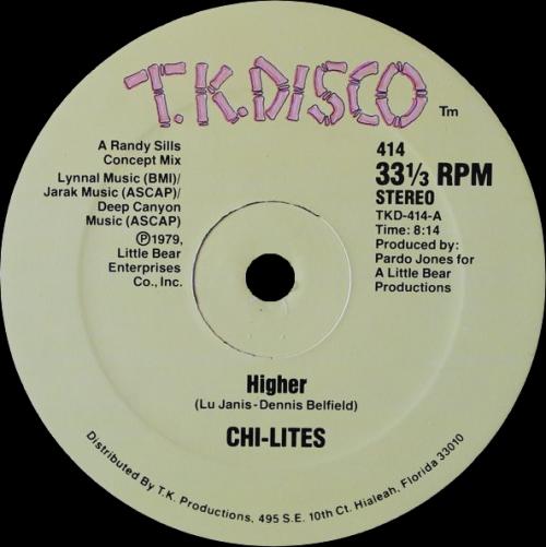 The Chi-Lites Featuring Gene Records : Album " Heavenly Body " 20th Century Fox Chi Sound Records T-619 [ US ]