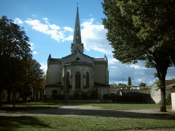 L'Eglise Saint-Martin de Villandraut(gironde)