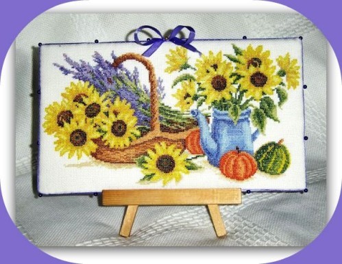panier de fleurs provençales 2