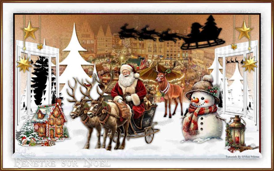 Fenêtre sur noël