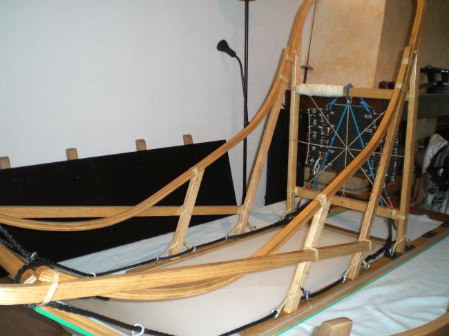 Le traîneau en bois