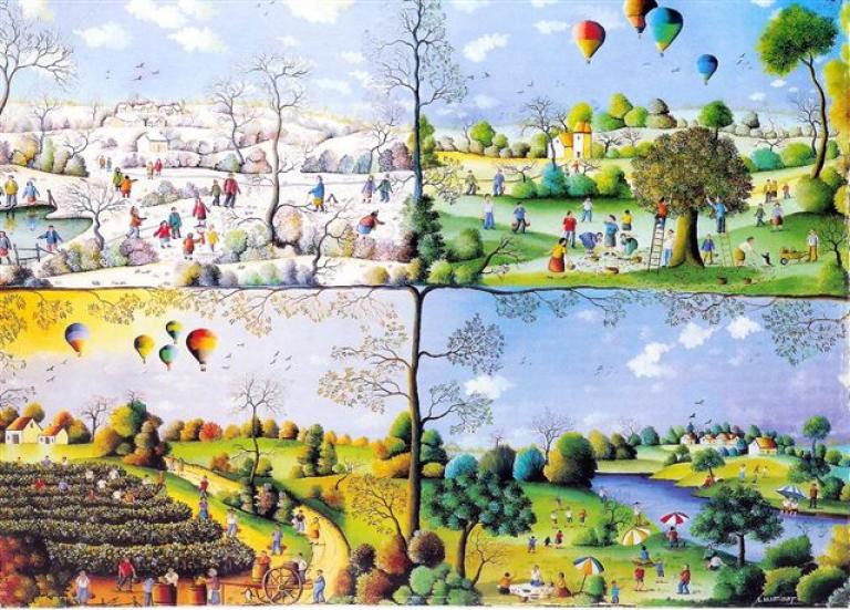 La ronde des mois ...