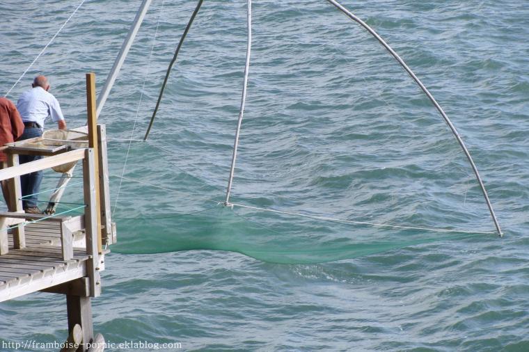 Pêche au carrelet à Pornic 