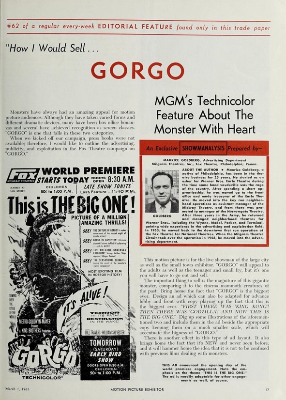 BOX OFFICE USA DU 8 FEVRIER 1961 AU 14 FEVRIER 1961