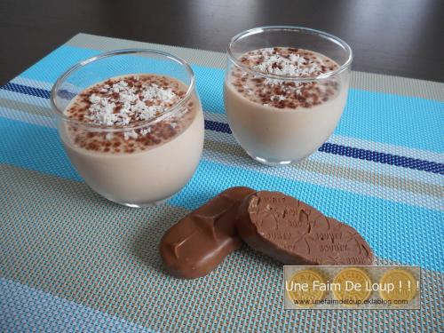 Crème dessert au Bounty