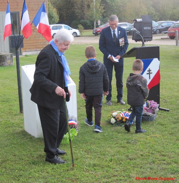 Un hommage  a été rendu aux Harkis de Vanvey-sur-Ource...