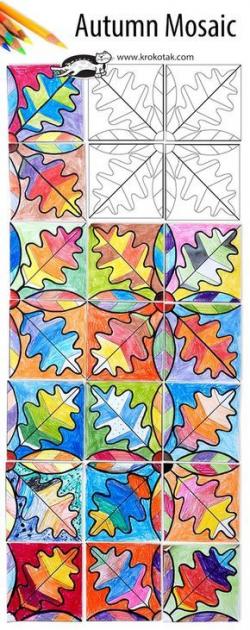 Idée arts sur l'automne niveau cycle 2