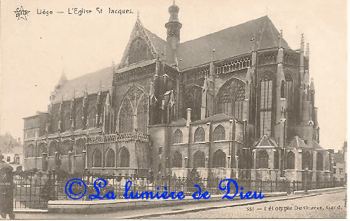 Liège, l'église Saint Jacques