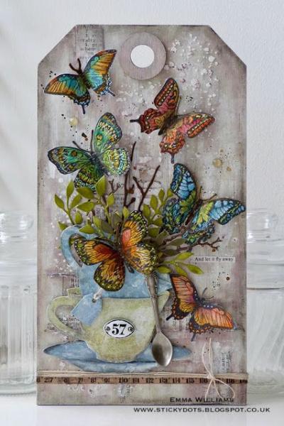 Cartes déco romantique