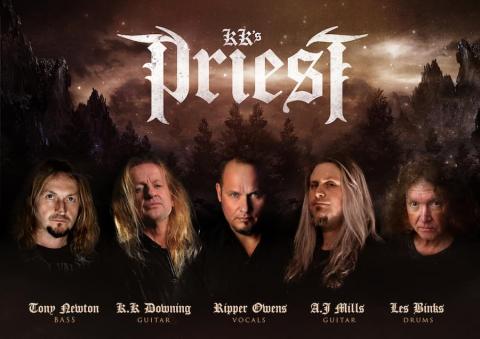 KK's PRIEST - Nouveau groupe de KK Downing avec des ex-membres de JUDAS PRIEST