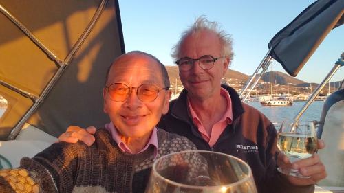 Le balcon posé sur la mer (12) entre Μύκονoς et Πάρος. Le balcon du Lundi de Pâque