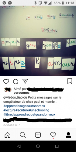 publications Instagram