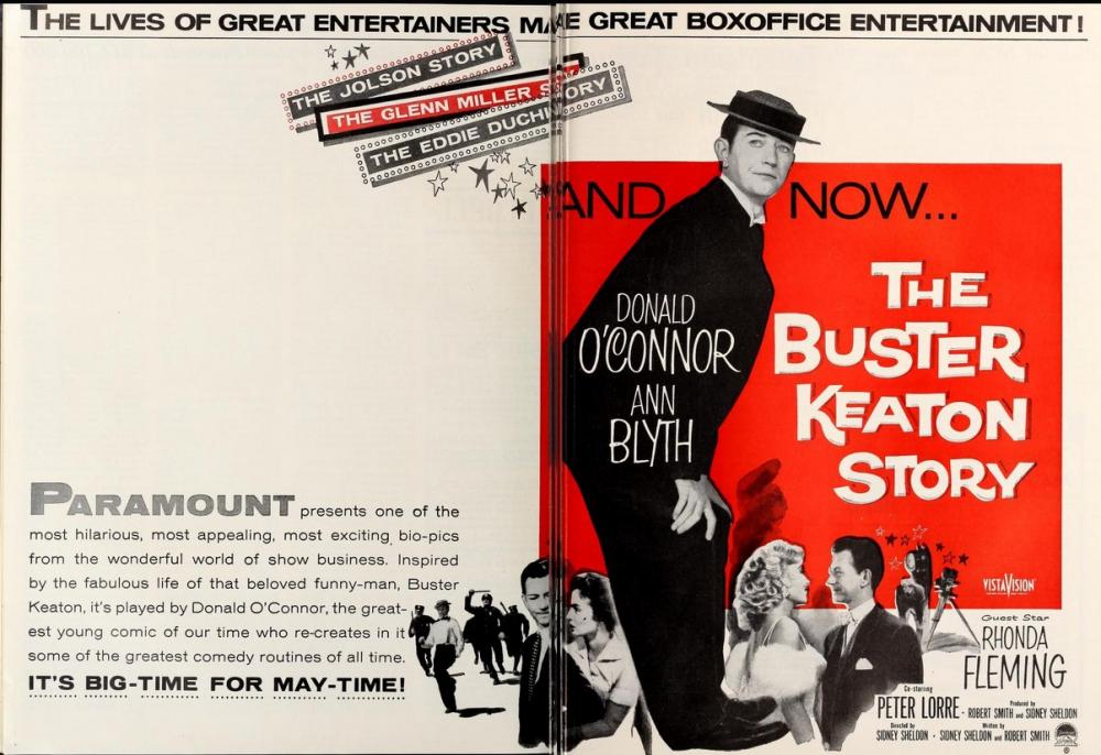 THE BUSTER KEATON STORY BOX OFFICE USA 1957