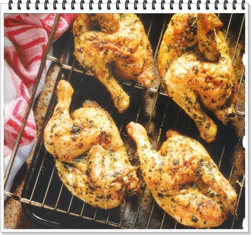 Recette du jour ... "Coquelets barbecue" ...