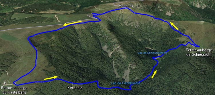 Parcours du Hohneck