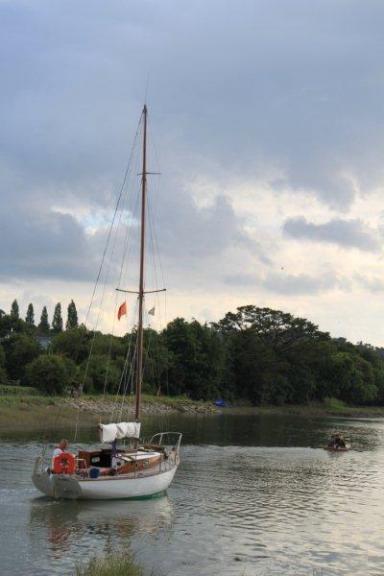 Voile sur le Camfrout (13)