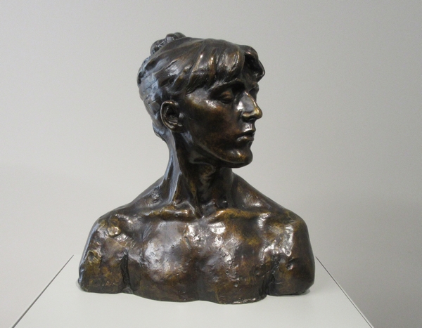 Visite du Musée de Nogent sur Seine avec l'ACC : la partie consacrée à la sculptrice Camille Claudel...