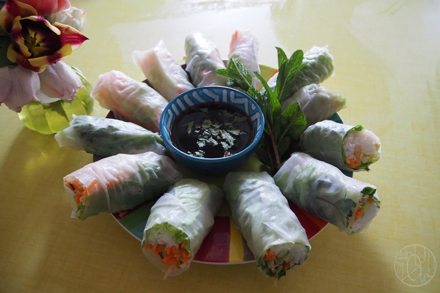 Recette des rouleaux de printemps (et la petite sauce qui va avec !)