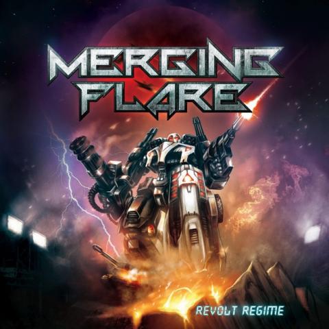 MERGING FLARE (avec Kasperi Heikkinen de BEAST IN BLACK) - Les détails du nouvel album Revolt Regime ; "Clarion Call" Clip