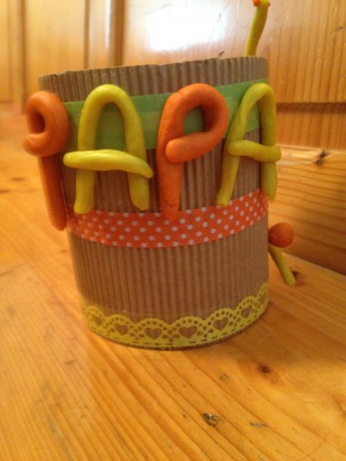 Pot à crayon pour papa