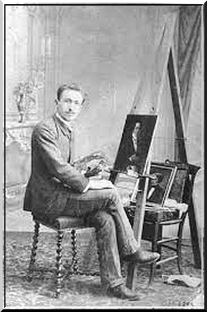Peinture de : François-Charles Cachoud