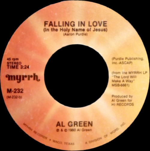 Al Green : Album " The Lord Will Make A Way " Myrrh Records MSB-6661 [ US ]