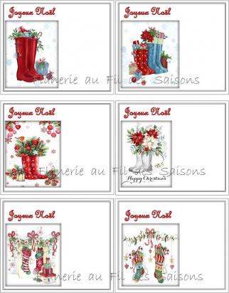 C'est bientôt Noël ! Cartes et Cartonnettes