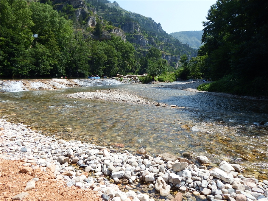 Saint Héminie , le site des canoés-Kayak