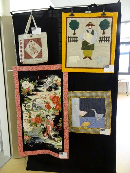 Une très belle exposition de patchwork à la MJC Lucie Aubrac
