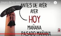 3) Los días de la semana - Mei